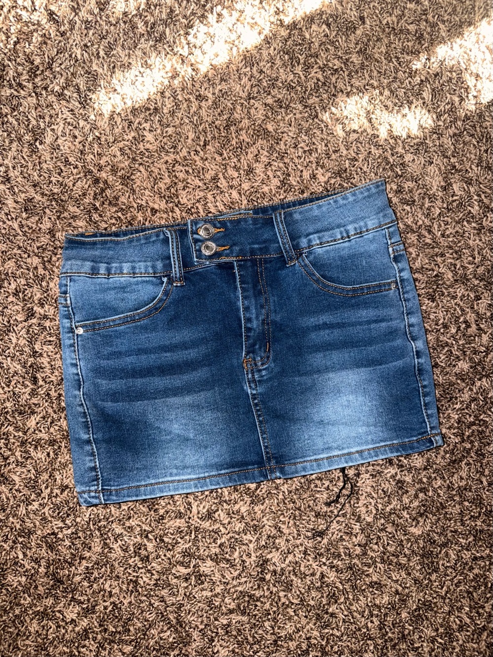 Like New Jean Mini Skirt